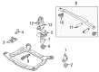 Diagram for Volvo S60 Engine Mount Torque Strut - 30671354