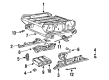 Diagram for Volvo 760 Seat Motor - 3541326