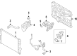 Diagram for Volvo Radiator fan - 32222109