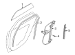 Diagram for Volvo S40 Window Run - 30652151