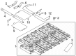 Diagram for Volvo EX90 Headlight Screws - 30624330