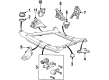 Diagram for Volvo 850 Engine Mount - 9135178
