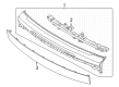 Diagram for Volvo EC40 Spoiler - 32386896