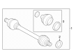 Diagram for Volvo V60 Axle Shaft - 36010512