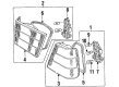 Diagram for Volvo 960 Light Socket - 9126861