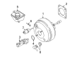 Diagram for Volvo Brake Master Cylinder Repair Kit - 8602366