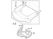 Diagram for Volvo Engine Cover - 31492176