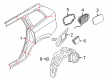 Diagram for Volvo XC90 Fuel Door - 31352798