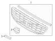 Diagram for Volvo XC60 Grille - 31425885