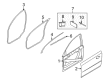 Diagram for Volvo S80 Door Seal - 30779677