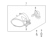 Diagram for Volvo Daytime Running Lights - 31214476