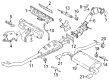 Diagram for Volvo V60 Exhaust Pipe - 31372956