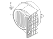Diagram for Volvo EX30 Car Speakers - 80000038