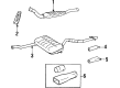 Diagram for Volvo 850 Exhaust Pipe - 8603018