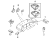 Diagram for Volvo Subwoofer - 31268941