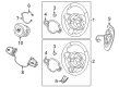 Diagram for Volvo XC90 Steering Wheel - 32288784
