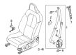 Diagram for Volvo EX90 Seat Belt - 32131801