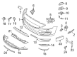 Diagram for Volvo S60 Cross Country Bumper Cover - 39844043