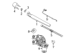 Diagram for Volvo EX30 Wiper Motor - 80000060