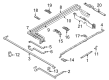 Diagram for Volvo EX30 Battery Hold Downs - 80017925