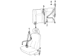Diagram for Volvo V90 Seat Belt - 9188456