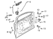 Diagram for Volvo Door Latch Assembly - 80000458