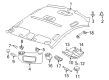 Diagram for Volvo Sun Visor - 39823363