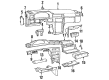 Diagram for Volvo S90 Ashtray - 9150372