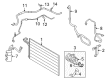 Diagram for Volvo A/C Hose - 9124205