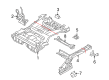 Diagram for Volvo XC60 Rear Crossmember - 31218547