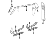 Diagram for Volvo 850 Pillar Panels - 9410062