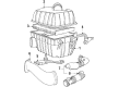 Diagram for Volvo 760 Air Duct - 1367499