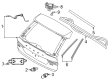 Diagram for Volvo Liftgate Hinge - 31420134