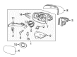 Diagram for Volvo Car Mirror - 31402635