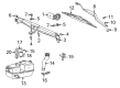 Diagram for Volvo Wiper Pivot - 9169424