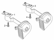 Diagram for Volvo EC40 Horn - 32285909