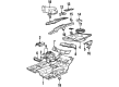 Diagram for Volvo C70 Floor Pan - 8618285