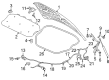 Diagram for Volvo V90 Headlight Screws - 30624359
