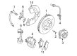 Diagram for Volvo Brake Caliper Bracket - 8602900