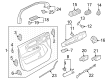 Diagram for Volvo Headlight Cover - 986061
