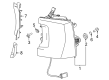 Diagram for Volvo EX90 Back Up Light - 32291231