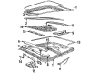 Diagram for Volvo S90 Convertible Top Motor - 6846664