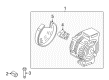 Diagram for Volvo Voltage Regulator - 30659136