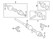 Diagram for Volvo Axle Shaft - 36003641