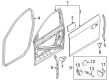 Diagram for Volvo S60 Door Seal - 31299957