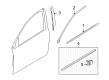 Diagram for Volvo XC70 Door Seal - 8663927