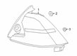 Diagram for Volvo S60 Tail Light - 32269565