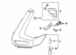 Diagram for Volvo EC40 Headlight Screws - 31656618