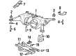 Diagram for Volvo 960 Crossmember Bushing - 9140578