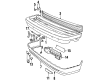 Diagram for Volvo 850 Air Deflector - 9133378